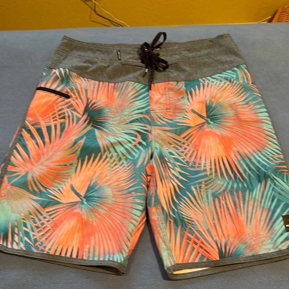 5 Rip Curl men’s board shorts.